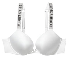 Shine Strap Push-Up Set - White | Victoria's Secret