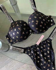 Gold Written VS Set | Victoria's Secret