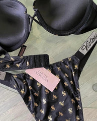 Gold Written VS Set | Victoria's Secret