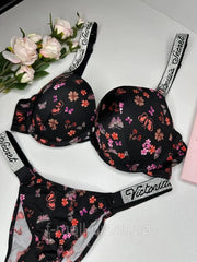 Criss Cross Floral Set | Victoria's Secret