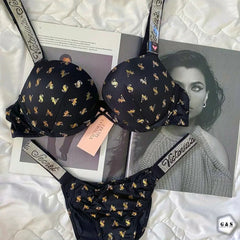 Gold Written VS Set | Victoria's Secret