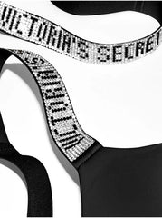 Shine Strap Push-Up Set - Black | Victoria's Secret