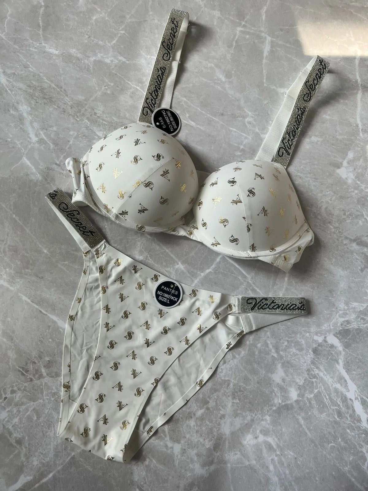 Push up rhinestone set | Victoria's Secret